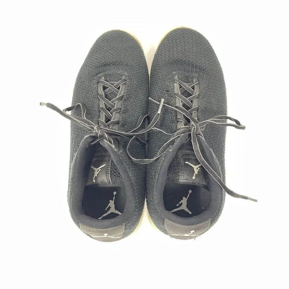 Nike Air Jordan Shoes Mens 8.5 Horizon Low 845098 006‎ Black Basketball Sneakers